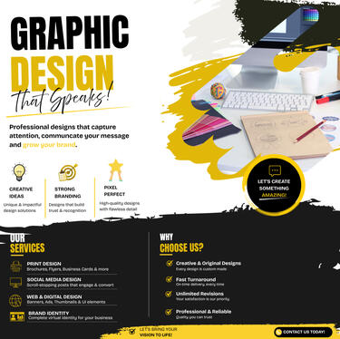 Graphic Design That SPEAKS!